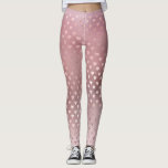 Glitter Blush Small Hearts Pink Rose Gold Sparkly Leggings<br><div class="desc">💖✨ Step into Sparkle: Florence Studio's Pink Rose Gold Heart Leggings! ✨💖 Embrace the allure of glitter and romance with Glitter Blush Small Hearts Pink Rose Gold Sparkly Leggings by Florence Studio. These leggings are not just a piece of clothing; they celebrate love and sparkle and are designed to make...</div>