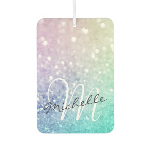 Glitter Bokeh Glamorous Elegant Air Freshener