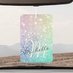 Glitter Bokeh Glamorous Elegant Air Freshener