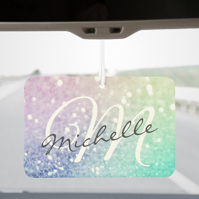 Glitter Bokeh Glamorous Elegant Air Freshener (Creator Uploaded)