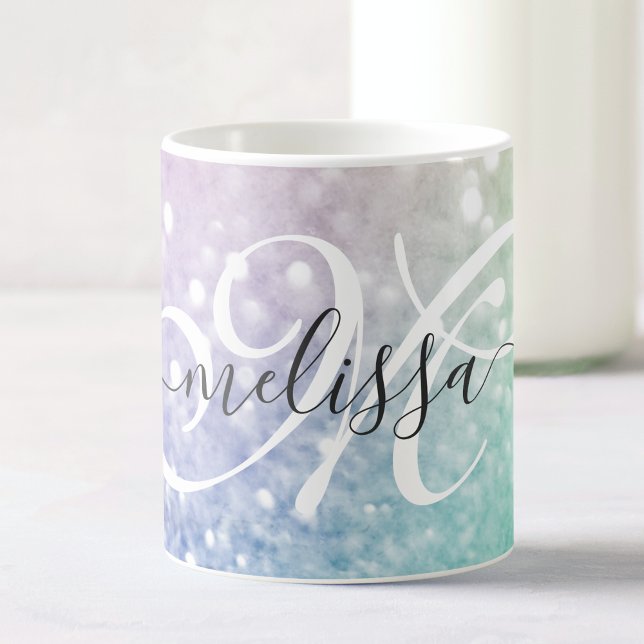 Glitter Bokeh Glamorous Elegant Coffee Mug (Creator Uploaded)