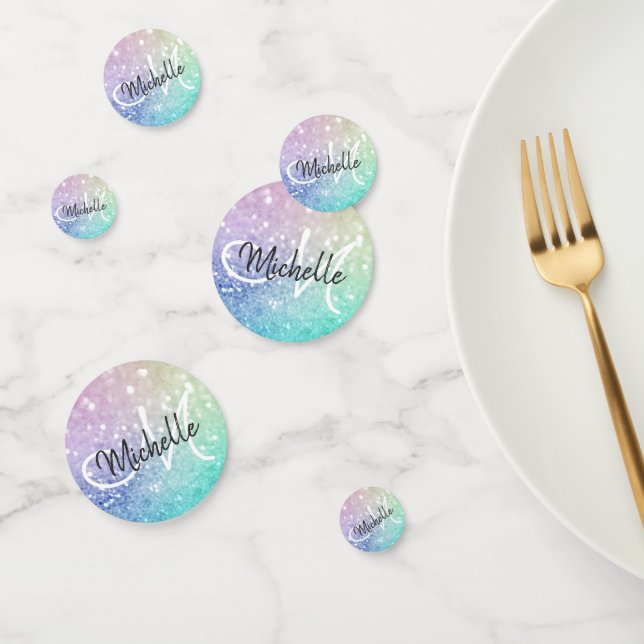 Glitter Bokeh Glamorous Elegant Confetti (Group)