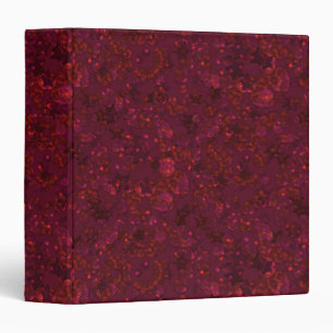 Glitter bokeh sparkle print 3 ring binder