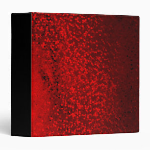 Glitter bokeh sparkle print 3 ring binder