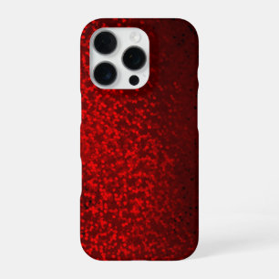 Glitter bokeh sparkle print iPhone 16 pro case