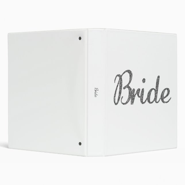 Glitter Bride Silver Binder (Background)