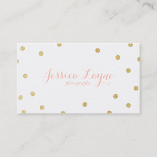 Glitter Business Cards