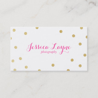 Glitter Business Cards