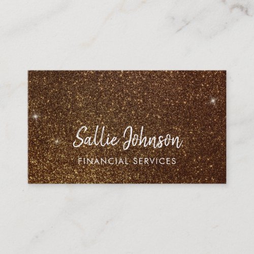 Glitter business Cards