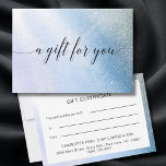 GLITTER BUSINESS  CERTIFICATE gift for you<br><div class="desc">Elegant,  glitter design. Attention: In the production process,  no real film is used,  but only the color is thoroughly printed. Add your data,  logo,  company details and pictures in minutes.</div>