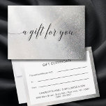 GLITTER BUSINESS  CERTIFICATE gift for you<br><div class="desc">Elegant,  glitter design. Attention: In the production process,  no real film is used,  but only the color is thoroughly printed. Add your data,  logo,  company details and pictures in minutes.</div>