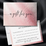 GLITTER BUSINESS  CERTIFICATE gift for you<br><div class="desc">Elegant,  glitter design. Attention: In the production process,  no real film is used,  but only the color is thoroughly printed. Add your data,  logo,  company details and pictures in minutes.</div>