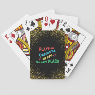 Glitter Canasta Cards