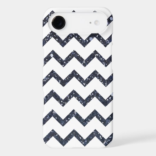 Glitter Chevron Pattern Case-Mate iPhone Case (Back)