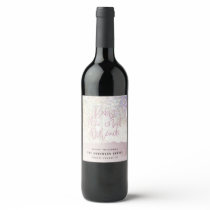 glitter classy baby its covid outside christmas wine label