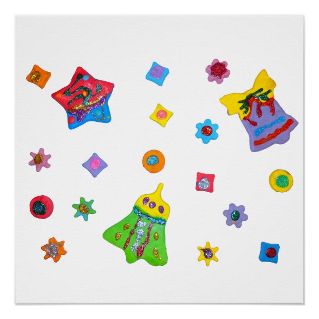 Glitter Clay Perfect Poster (Front)