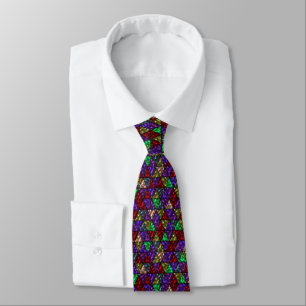 Glitter, confetti. neck tie