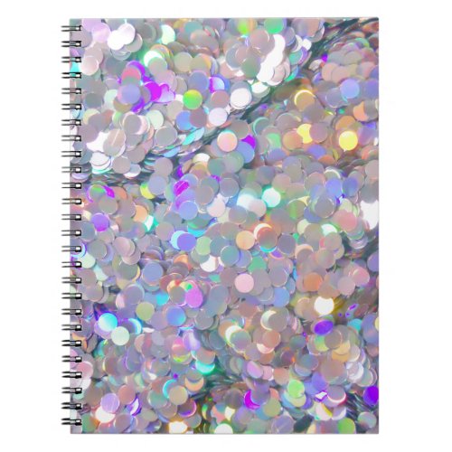 Glitter Confetti Sparkles Notebook