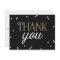 Glitter Confetti Thank You Card