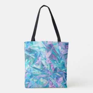 Glitter Crumpled Tote Bag