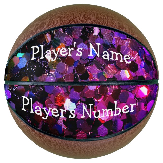 Glitter Customized Basketball! Basketball (Front)