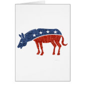 glitter democrat donkey (Front)