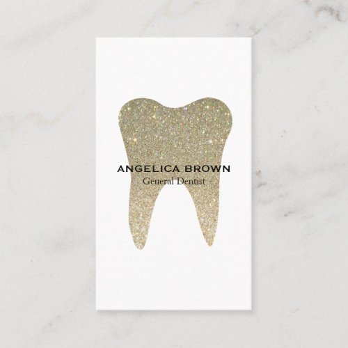Glitter Dental Business Card