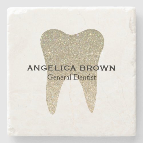 Glitter Dental Stone Coaster