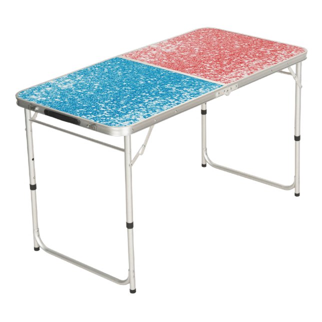 Glitter Design Folding Table (Angled)