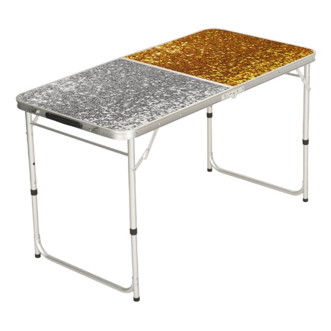 Glitter Design Folding Table (Angled)