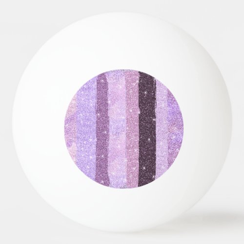 Glitter design  ping pong ball