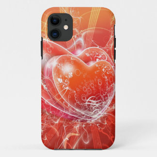 Glitter Double Heart Case