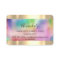 Glitter Drip Holograph Nail Manicure Floral