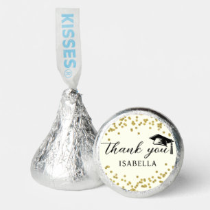 Glitter Dust Confetti Graduation Thank You Hershey®'s Kisses®