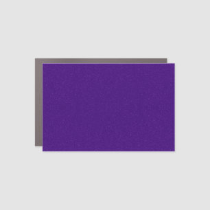 Glitter-Effect Purple Car Magnet – Blank Template