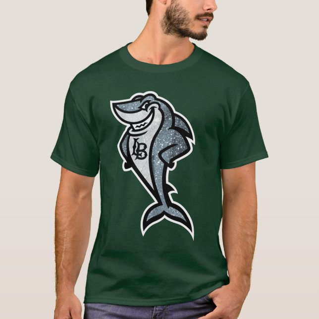 Glitter Elbee California State University Long Bea T-Shirt (Front)