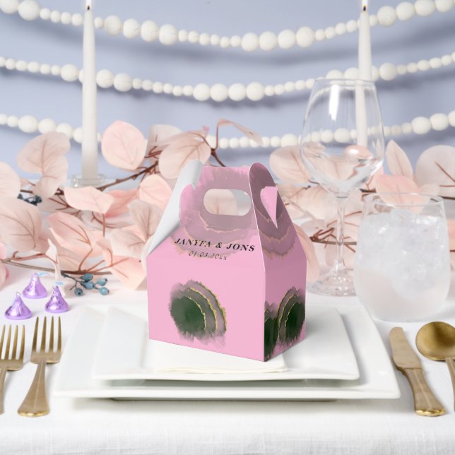 glitter  eligine favor boxes (Wedding)