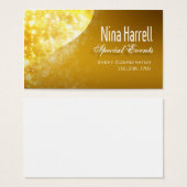 "Glitter" - Event Planner Coordinator (Front & Back)