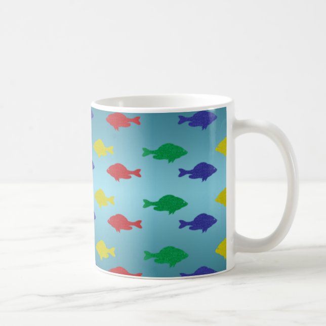 Glitter Fish Pattern Mug (Right)