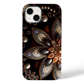 Glitter Floral Botanical Case-Mate iPhone 14 Case