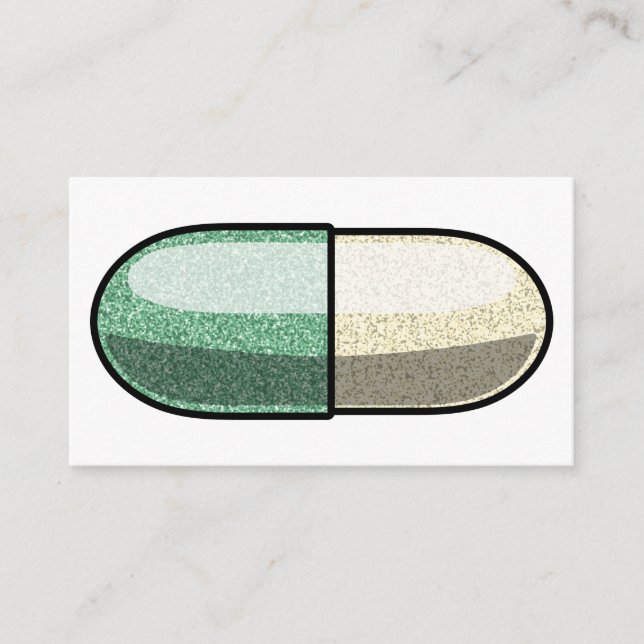 Glitter Fluoxetine Enclosure Card (Front)