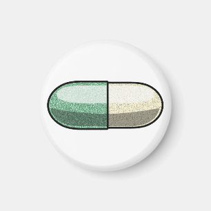 Glitter Fluoxetine Magnet