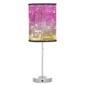 "Glitter Freak" Table Lamp (Back)