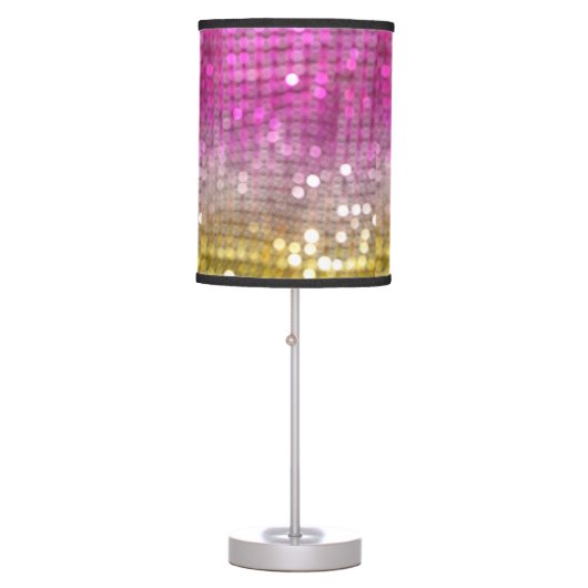 "Glitter Freak" Table Lamp (Front)