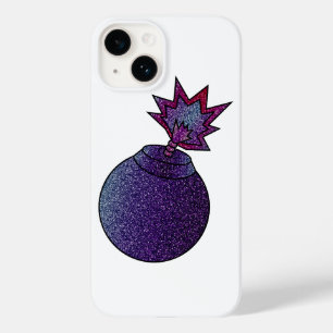 Glitter Galaxy Bomb Case-Mate iPhone 14 Case
