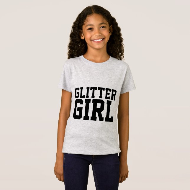 GLITTER GIRL T-SHIRTS (Front Full)