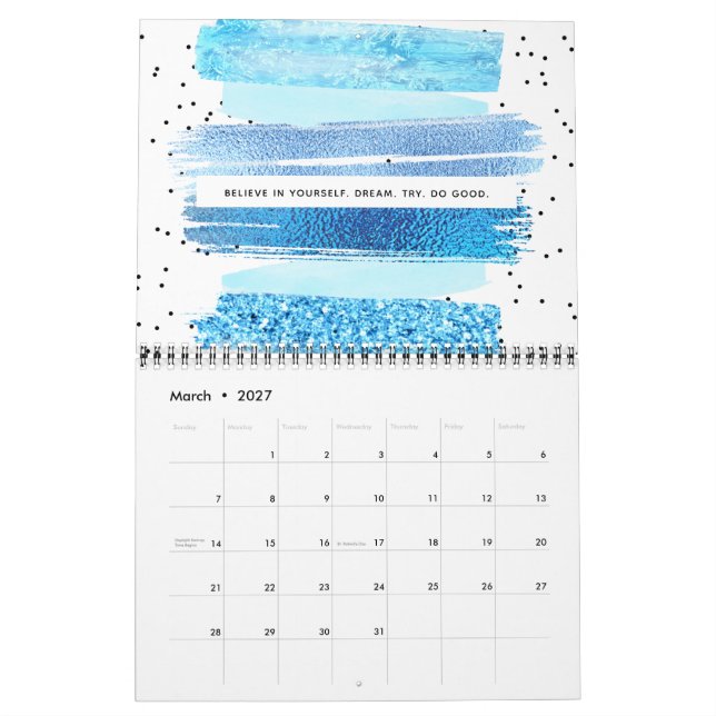 Glitter Glam Calendar (Mar 2027)
