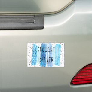 Glitter Glam Car Magnet