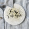 Glitter Gold Father of the Bride Button