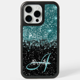 Glitter Gradient Personalized iPhone 15 Pro Max Case